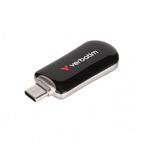 "STICK 256GB Verbatim Plectra Black USB-C Flash Drive 30226"