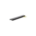 DeLOCK 19 Patchpanel 24P Cat .6 0.5 HE black