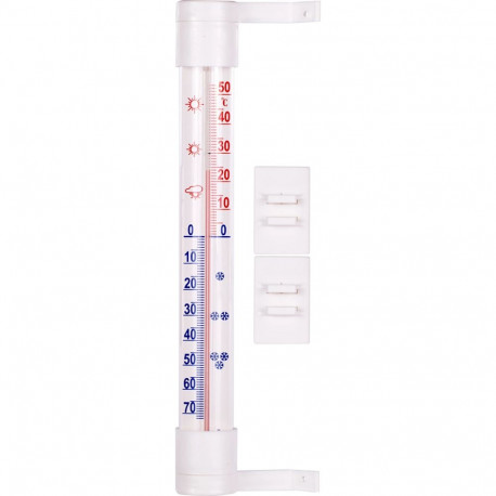 Välistemperatuurimõõtja valge BIOTERM 020502 -60°C kuni +50°C 23cm