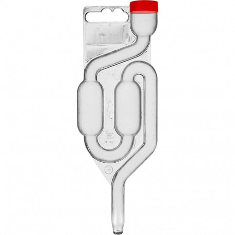 Plastikust õhulukk MAXI punase tolmukorgiga BROWIN 405590, 6.0 cm x 2.5 cm x 18 cm