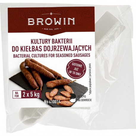 Browin Bacterial cultures for seasoned sausages 410016, 2.0 g, for 10 kg meat, ready in 10 days