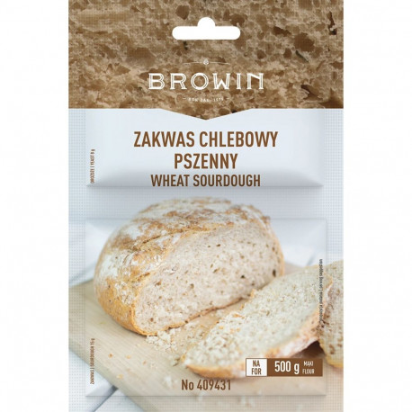 Wheat Sourdough with Yeast BROWIN 409431 23 g