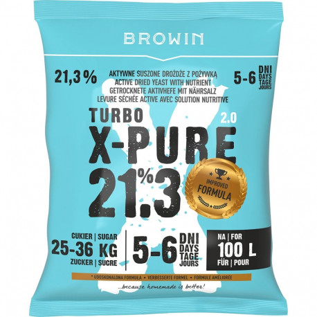 Browin Destilleerimispärm 403106, 21.3%, 100L, 0.36kg, 5-6 päeva