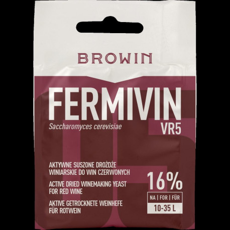 Fermivin VRS dry wine yeast BROWIN 400350 7g up to 35L
