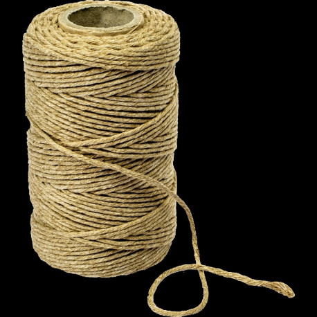 Browin 310204 cotton twine for meat tying, 75m, 240°C, 100g, natural material