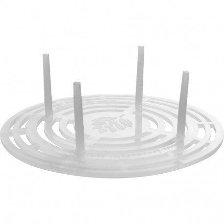 Pressing element - strainer for preserves, brine pickles and vinegar BROWIN 139055 Ø 82-66 6.8x6.8x2