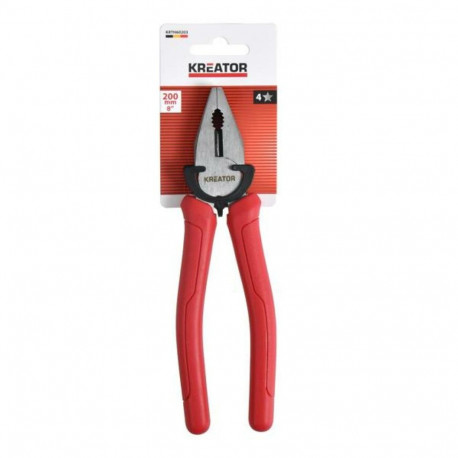 Kreator Combination Pliers KRTH60203, 205mm, 40mm, 30mm, carbon steel, 1 pcs.