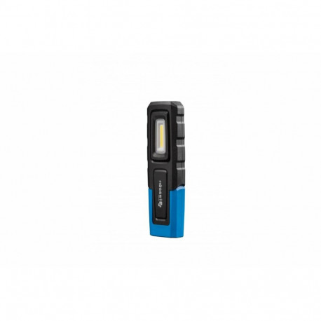 Hogert Töökoja lamp HT1E483, 400lm, 10W, 6500K, 2200mAh, 3.7V, USB-C, IP54, IK07, magnetiline, konks