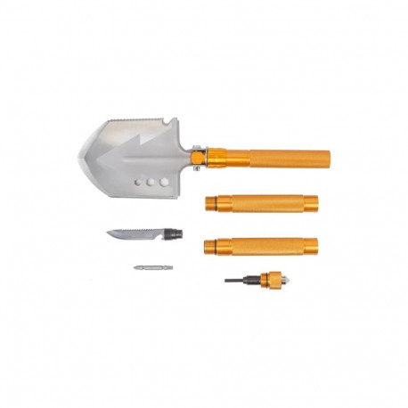 Folding Multifunctional Shovel, FORSAGE, F-171U, 765 mm, metal, 9 tools in one