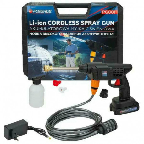 Cordless High Pressure Washer Forsage F-PG001 24V, 2.8 l/min, 15 bar