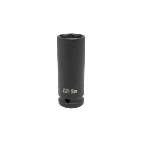 Impact Socket 22 mm, 1/2", long L=80 mm, Rockforce, RF-4458522