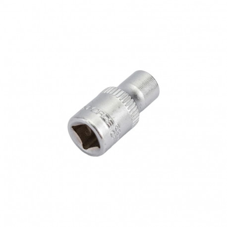 Rockforce Socket RF-52607, 25mm, 1/4 inch, E7, TORX, CrV steel, square drive with spring-loaded ball