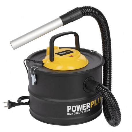Pelnu putekļu sūcējs kamīnu grilu un krāsns pelnu tīrīšanai 1000W 15L 17kPa līdz 40C POWX3000 Powerp