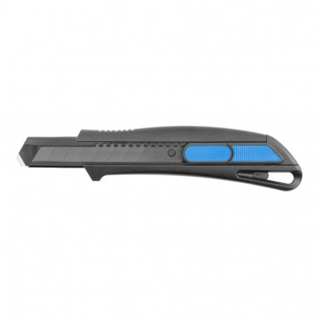 Hogert HT4C632 snap-off knife, 18mm, 20kg, SK2H steel, auto-retracting, ergonomic ABS handle, anti-c