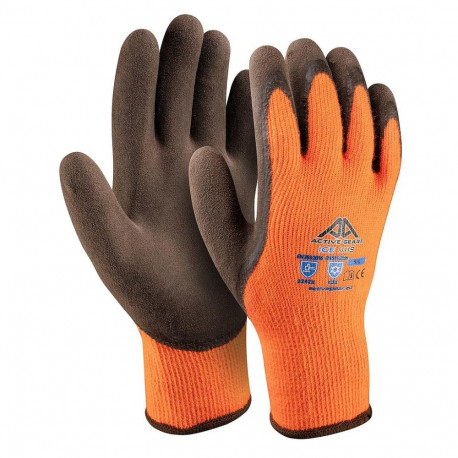 Siltie cimdi ar lateksa pārklājumu, ICE I1120, 11/XXL ACTIVE GEAR