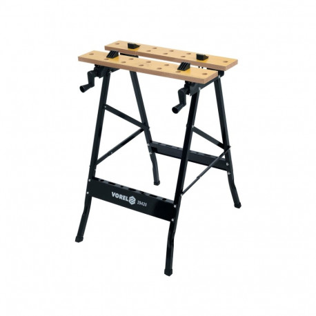 Vorel Work Bench 29420, 760x560mm, 70kg, MDF top, steel base, non-slip legs