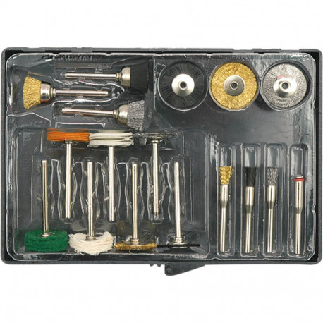Mini griezējs piederumu komplekts 17 gab., VOREL, 25411, 3.2 mm, precīzai slīpēšanai un modelēšanai