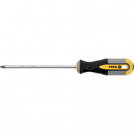 Vorel 60967 Phillips screwdriver PH2x150mm, CRV 6150, satin, magnetized, GRD