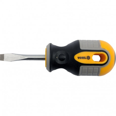 Vorel 60917 lamekruvikeeraja 6x38mm, GRD, CRV 6150, satiin, magnetiseeritud, PP/TPR käepide