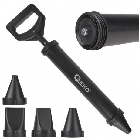 Cementa šuvju pistole, 850 ml, 4 uzgaļi, G00669, GEKO