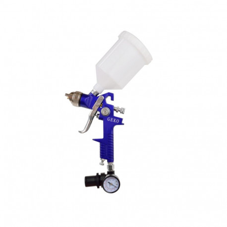 HVLP spray gun with air regulator, G01182 GEKO