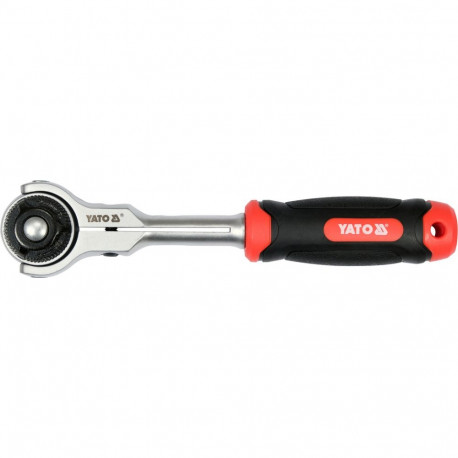 FLEXIBLE RATCHET HANDLE W.ROUND HEAD 3/8 YT-07201 YATO