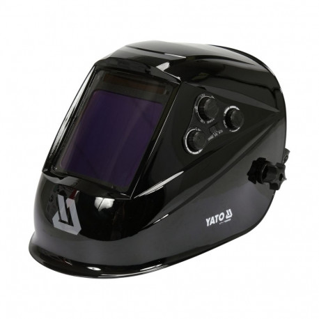 Yato YT-73932 auto-darkening welding helmet True Color, 100x97 mm, 1/1/1/1, 4 sensors, DIN 5-9/9-13,
