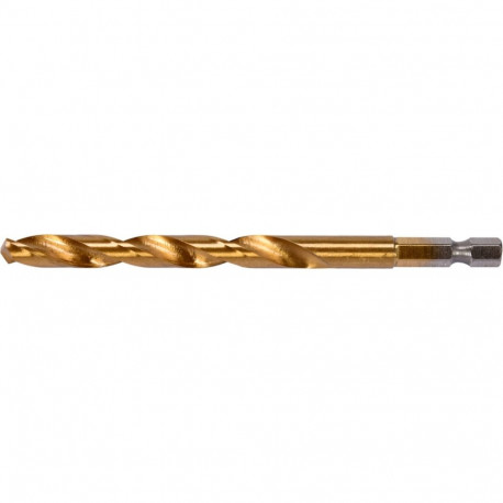 Yato YT-44768 metallpuur, 8mm, HSS, TiN kate, 135°, 117mm, 75mm, 1/4" kuuskantvars