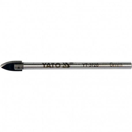 Glass And Tile Drill Bit 6Mm YT-3726 YATO