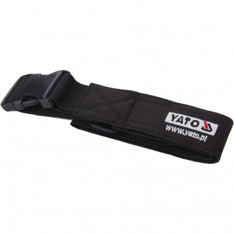 Tööriistakoti vöö YATO YT-7409, reguleeritav 90-120 cm, nailon, must