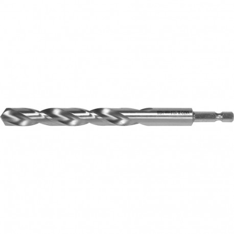Yato Metal Drill Bit YT-44883, 12 mm, HSS 6542, 151 mm, 101 mm, 135°, 1/4" 6.3 mm, Hex Shank, DIN 33