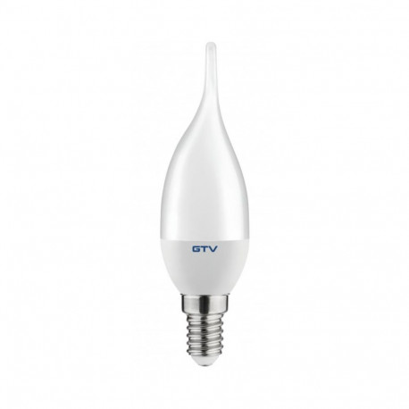 Gtv LED Bulb E14 LD-SMGC30L-60, 6W, 520lm, 3000K, AC180-250V, 160°, non-dimmable, energy class F