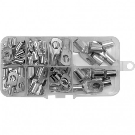 Yato Juhtme Ühendite Komplekt YT-068915, 65tk, messing, PVC, elektrikasutuseks