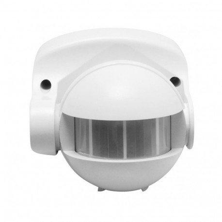 Kustības detektors CR-1, max 1200W, 180°, 10m±1.8- 2.5m, IP44, balts; CR-CR1000-00 GTV