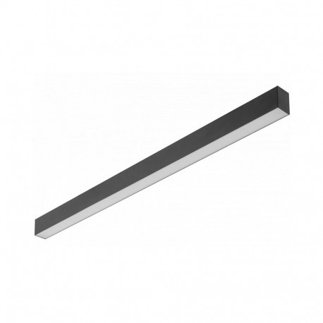 Gtv LED lineaarne valgusti LUNA LD-LUN40WNB-00-A, 40 W, 3200 lm, 4000 K, IP20, 100°, 120 cm, must