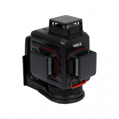 3D ristjoonlaser 12 joont roheline kiir 510–530nm 3.7V 5200mAh aku IP54 ±4° 1/4" kotiga YT-30436 YAT