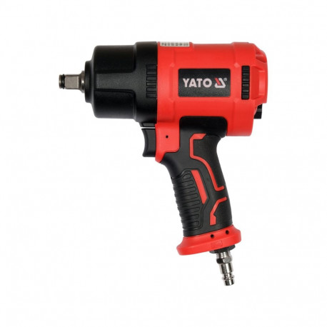 Yato YT-09545 Air Impact Wrench, 1/2", 1560Nm, 8000min⁻¹, 184l/min, 0.63MPa, Twin Hammer, composite