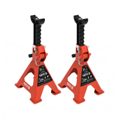 Yato YT-17310 Toetuspukid, 2 tk, 2t, 265-415mm, 190x165mm, 77x40mm, GRF, käpp-tüüp