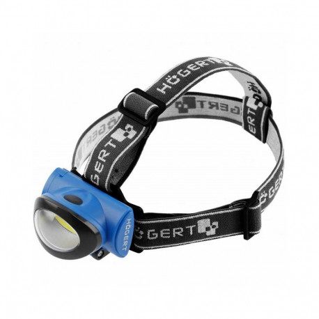 Hogert HT1E420 Esituli, 3xAAA 1.5V, 3W, 160lm, 10m, IP20, 6400K, 3 režiimi, ABS