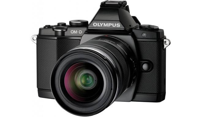 Olympus OM-D E-M5 + ED 12-50mm Kit, black