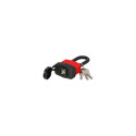 Padlock with PVC coating 40mm FASTER TOOLS