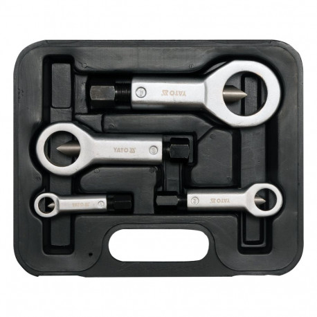 Yato Nut Splitter YT-0585, 4 pcs, 40-45 HRC, CrV, 9-27 mm, for nuts