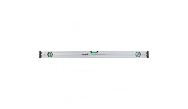 Vorel Aluminium Level 16557, 2000mm, 3, aluminum, anodized, three vials, impact-absorbing bumpers