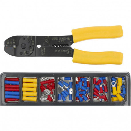 Insulation pliers with accessories (100 pcs.) VOREL
