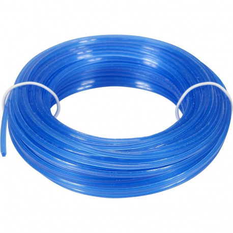 Trimmer line nylon star for cutting thick grass and weeds 2.4mm 15m 89424 FLO