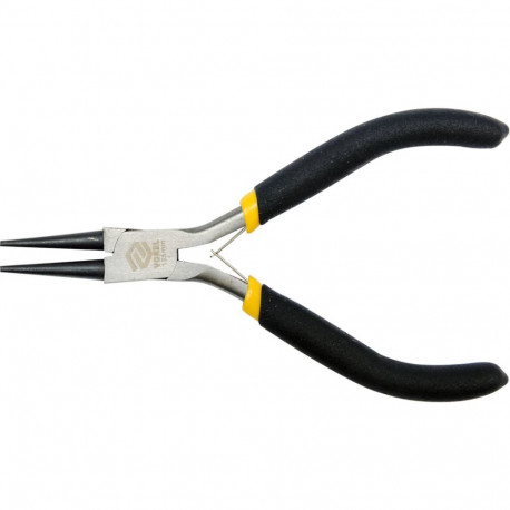 Vorel round nose pliers GRD 42307, 125mm, precise, polished, plastic handles, universal