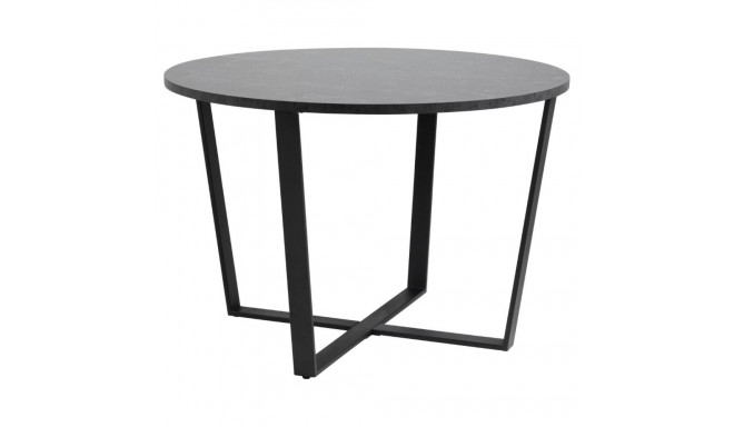 Söögilaud AMBLE Ø110 cm, must