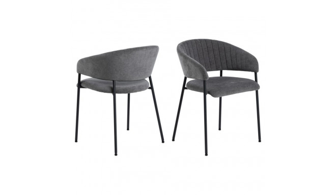 Söögitool ANN käetoega, hall