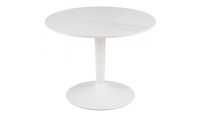 Diivanilaud MALTA ümmargune, valge