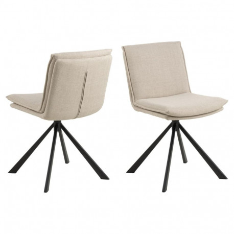 Söögitool FLYNN pöörlev, beež